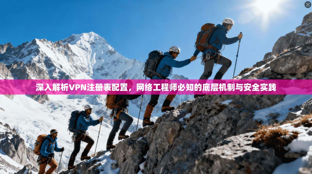深入解析VPN注册表配置，网络工程师必知的底层机制与安全实践