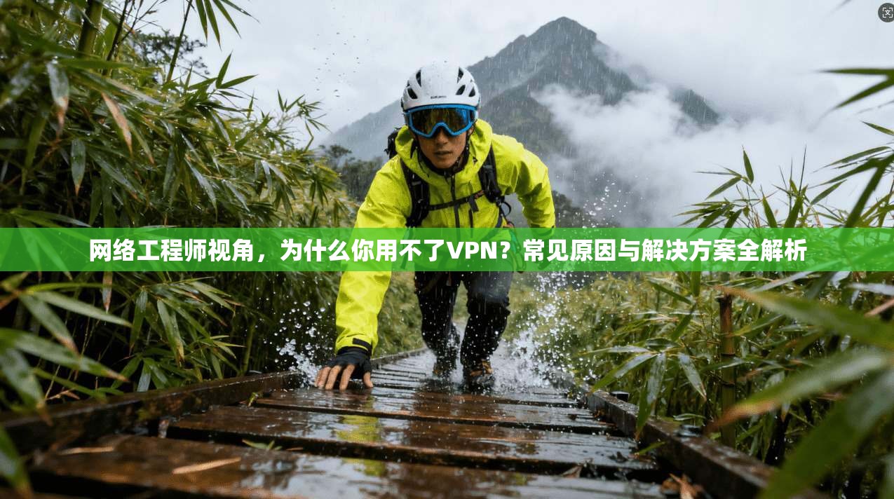 网络工程师视角，为什么你用不了VPN？常见原因与解决方案全解析