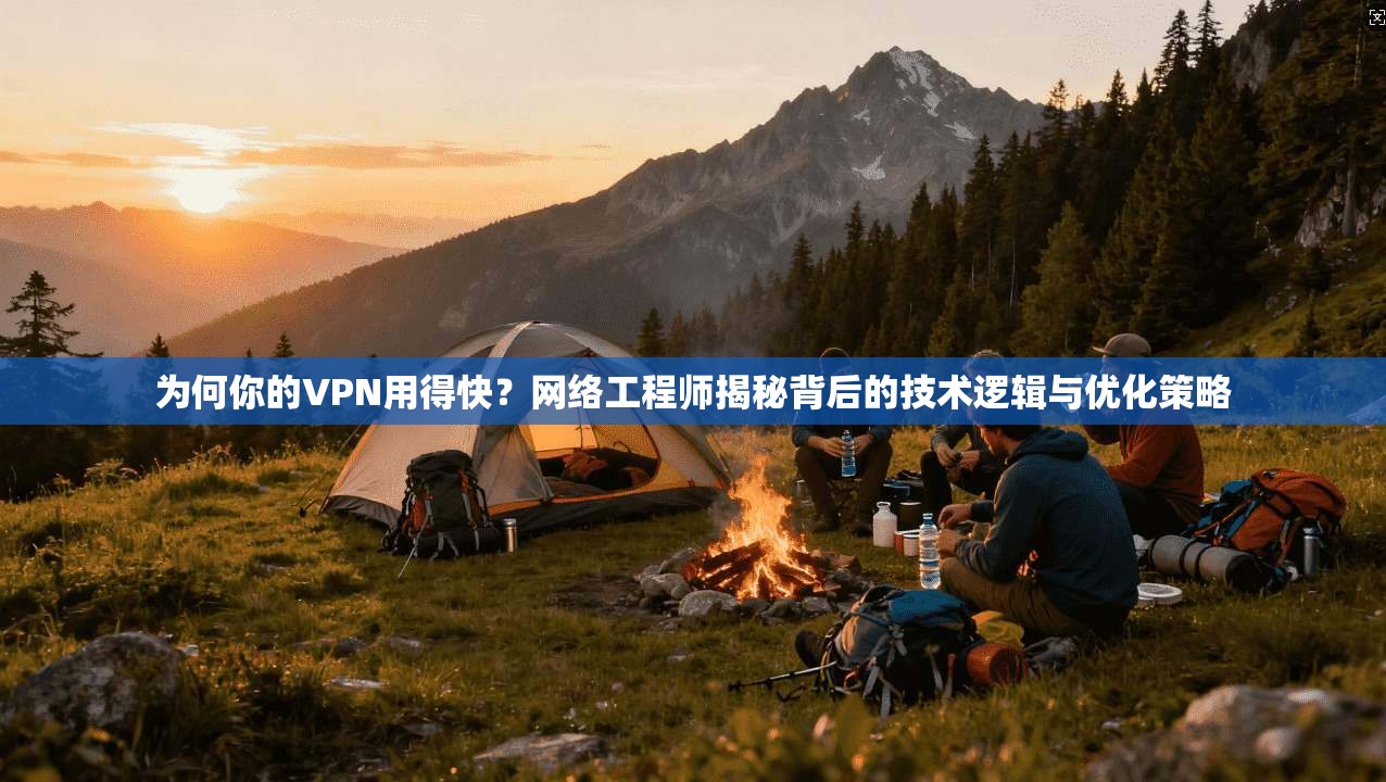 为何你的VPN用得快?网络工程师揭秘背后的技术逻辑与优化策略