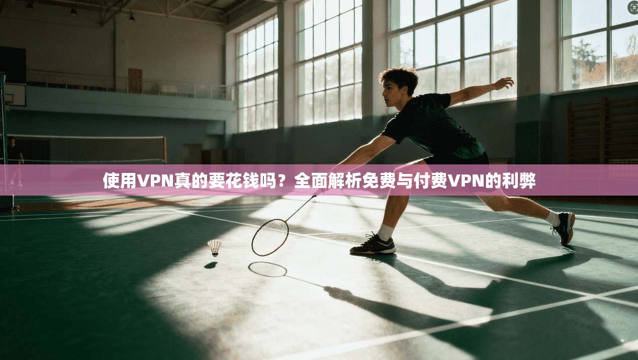 使用VPN真的要花钱吗？全面解析免费与付费VPN的利弊