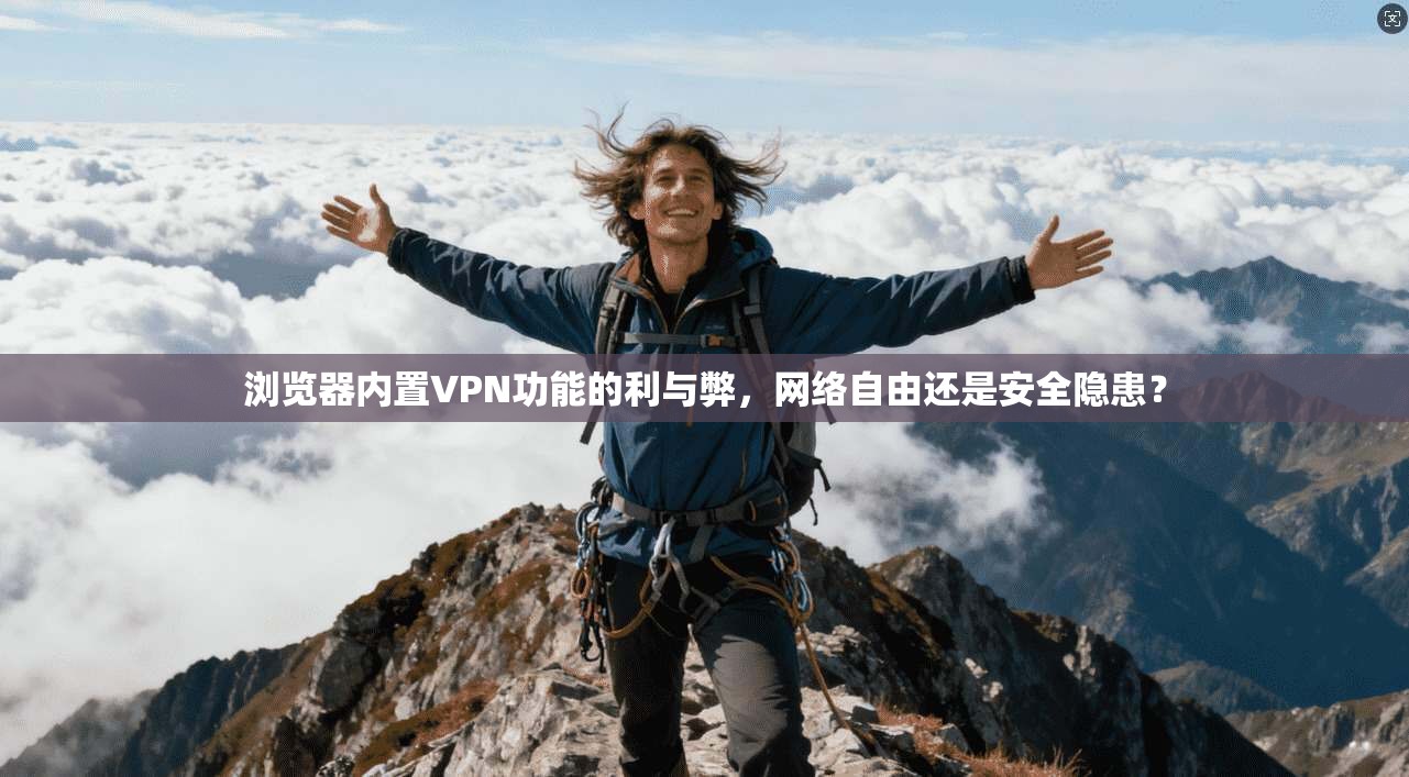 浏览器内置VPN功能的利与弊，网络自由还是安全隐患？