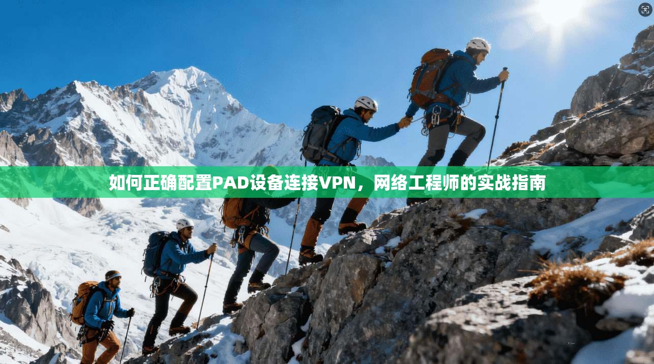 如何正确配置PAD设备连接VPN，网络工程师的实战指南