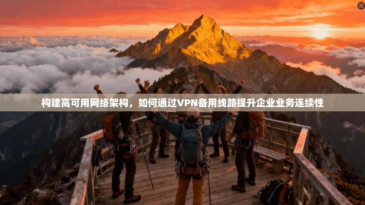 构建高可用网络架构，如何通过VPN备用线路提升企业业务连续性